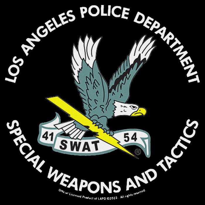 Lapd Swat Cropped Pullover Crew