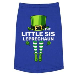 Little Sis Leprechaun Costume Gift Matching Family Gift Doggie Tank