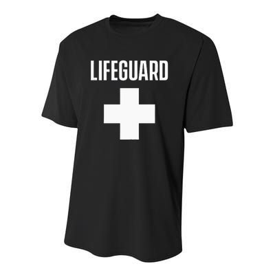 Lifeguard Sayings Life Guard Job Youth Performance Sprint T-Shirt