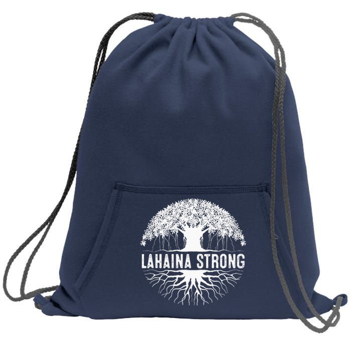 Lahaina Strong Sweatshirt Cinch Pack Bag