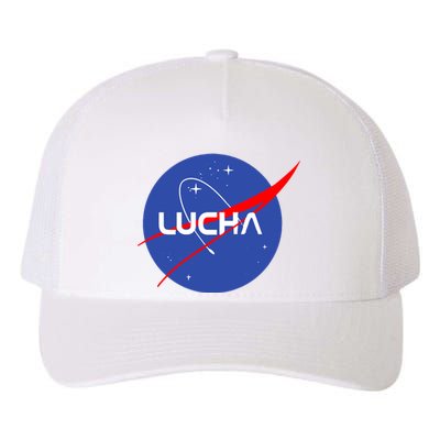 Lucha Space Luchador Wrestler Trending Gift Idea Yupoong Adult 5-Panel Trucker Hat