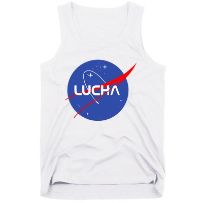 Lucha Space Luchador Wrestler Trending Gift Idea Tank Top