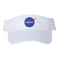 Lucha Space Luchador Wrestler Trending Gift Idea Valucap Bio-Washed Visor