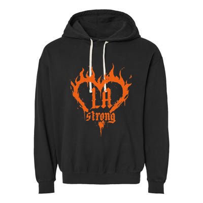 La Strong Garment-Dyed Fleece Hoodie