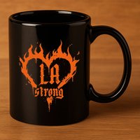 La Strong 11oz C Handle Ceramic Mug
