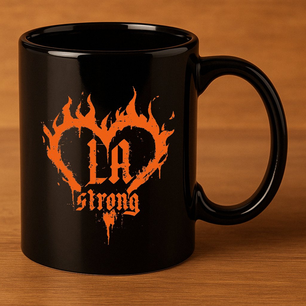 La Strong 11oz C Handle Ceramic Mug