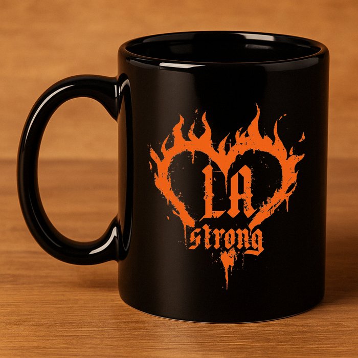 La Strong 11oz C Handle Ceramic Mug