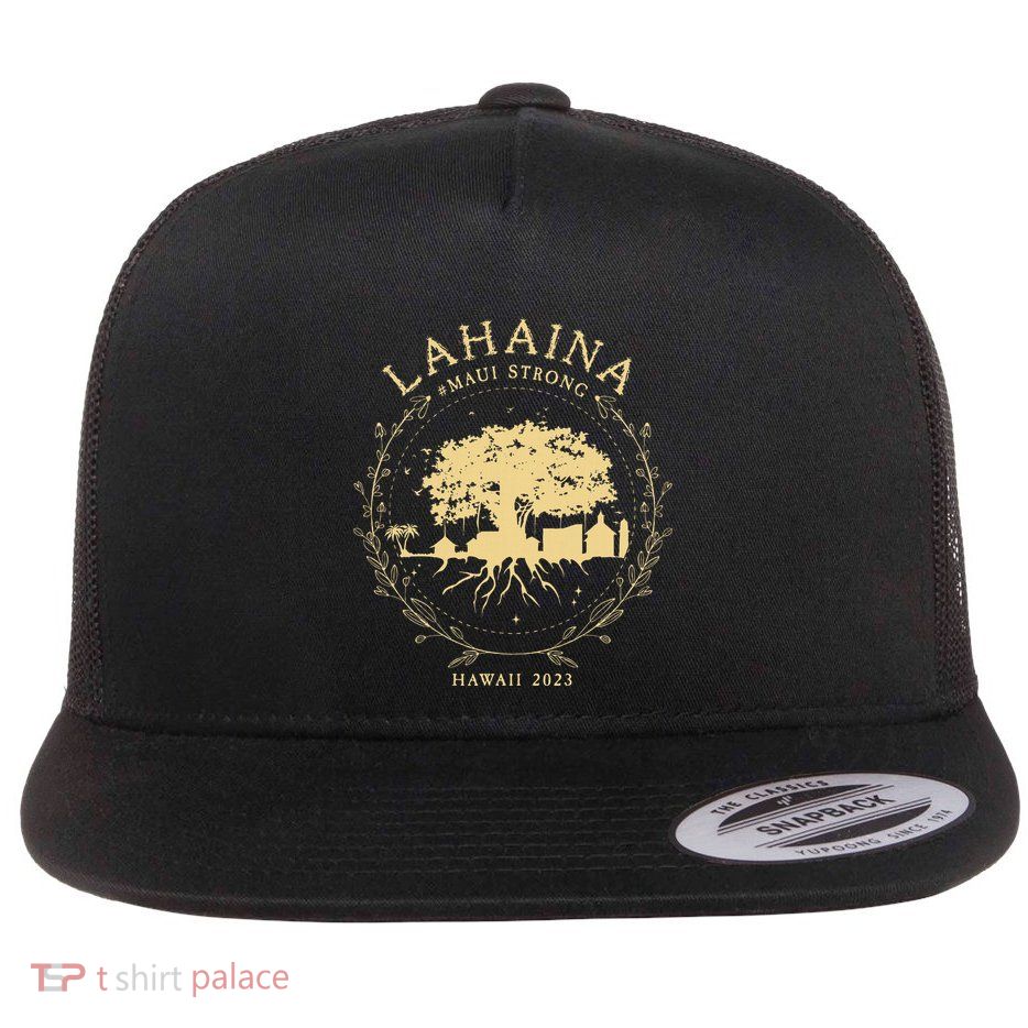 Lahaina Strong Flat Bill Trucker Hat