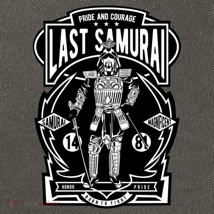 Last Samurai Cotton Canvas Backpack