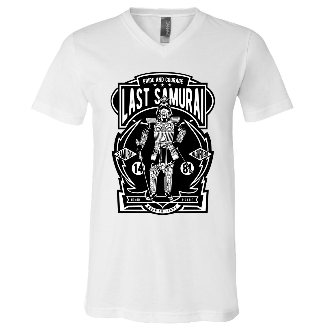 Last Samurai V-Neck T-Shirt