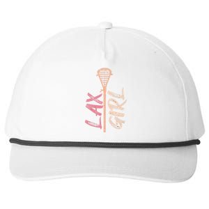 Lacrosse Stick Lax Player Mom Goalie Wife Women Gift Snapback Five-Panel Rope Hat