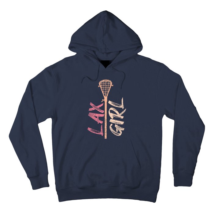 Lacrosse Stick Lax Player Mom Goalie Wife Women Gift Hoodie