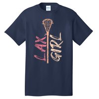 Lacrosse Stick Lax Player Mom Goalie Wife Women Gift Tall T-Shirt