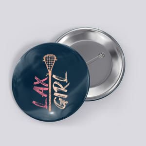 Lacrosse Stick Lax Player Mom Goalie Wife Women Gift Button