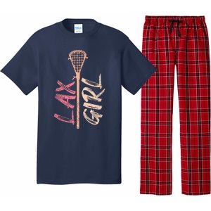 Lacrosse Stick Lax Player Mom Goalie Wife Women Gift Pajama Set