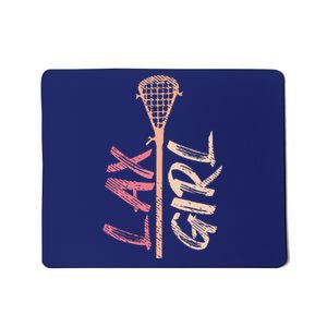 Lacrosse Stick Lax Player Mom Goalie Wife Women Gift Mousepad