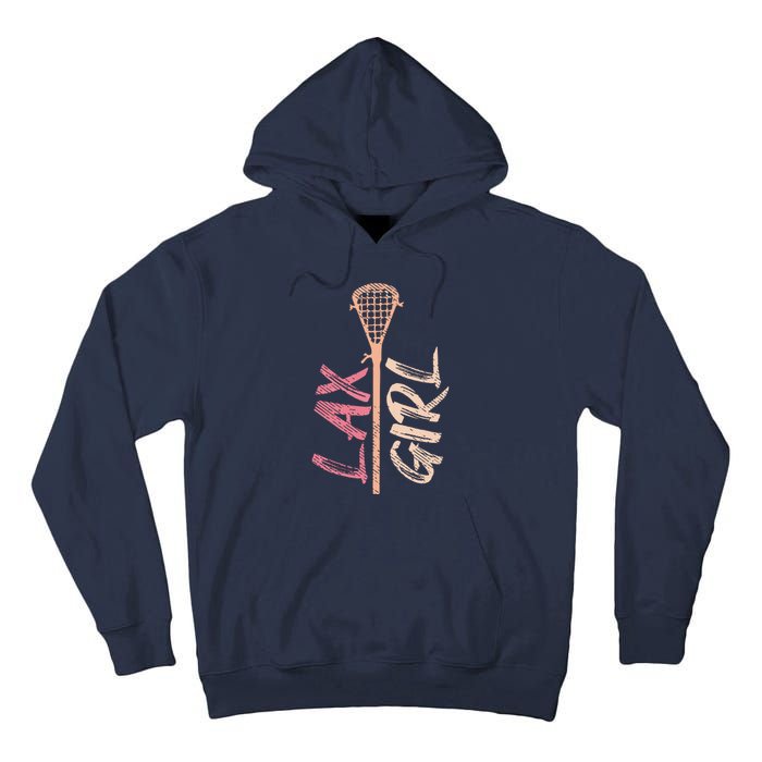 Lacrosse Stick Lax Player Mom Goalie Wife Women Gift Tall Hoodie