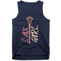 Lacrosse Stick Lax Player Mom Goalie Wife Women Gift Tank Top