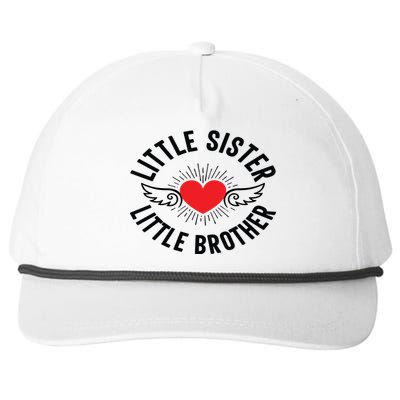 Little Sister. Little Brother Snapback Five-Panel Rope Hat