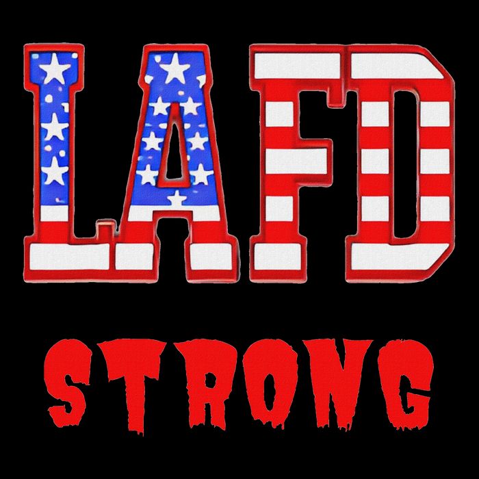 Lafd Strong Button