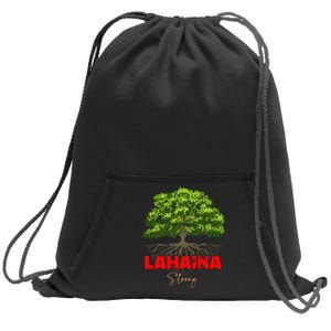 Lahaina Strong Sweatshirt Cinch Pack Bag