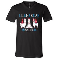 Llamakkah Squad V-Neck T-Shirt