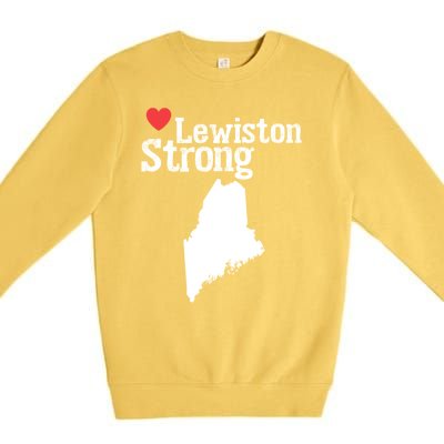 Lewiston Strong Premium Crewneck Sweatshirt