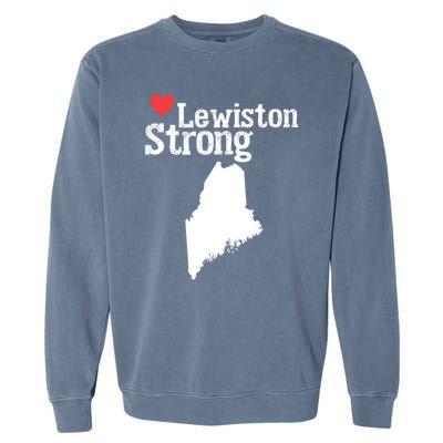 Lewiston Strong Garment-Dyed Sweatshirt