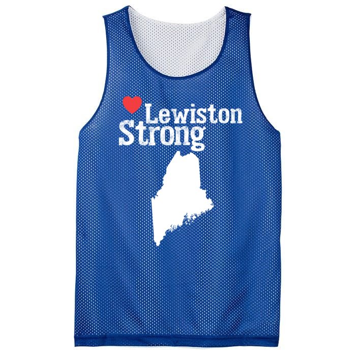 Lewiston Strong Mesh Reversible Basketball Jersey Tank