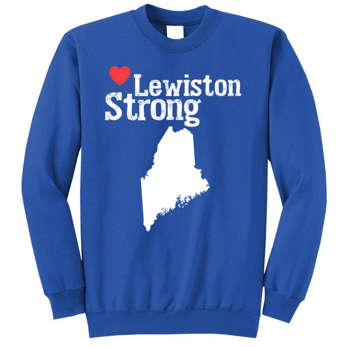 Lewiston Strong Tall Sweatshirt