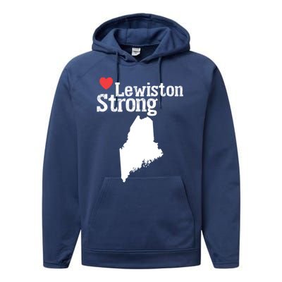 Lewiston Strong Performance Fleece Hoodie