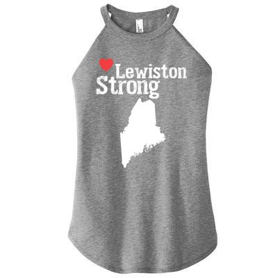 Lewiston Strong Women’s Perfect Tri Rocker Tank