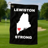 Lewiston Strong Golf Towel