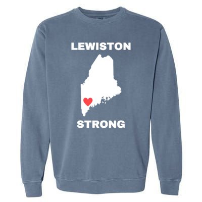 Lewiston Strong Garment-Dyed Sweatshirt