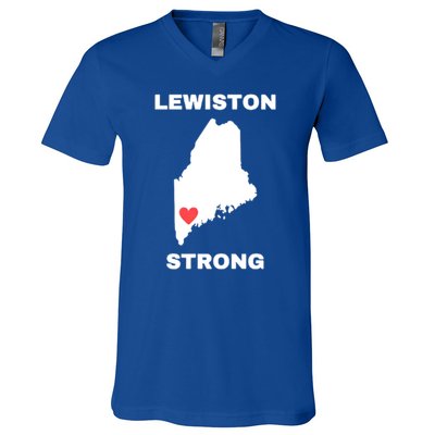 Lewiston Strong V-Neck T-Shirt