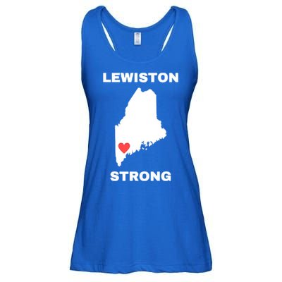 Lewiston Strong Ladies Essential Flowy Tank