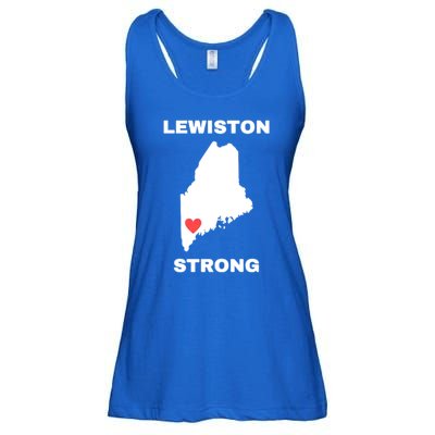 Lewiston Strong Ladies Essential Flowy Tank