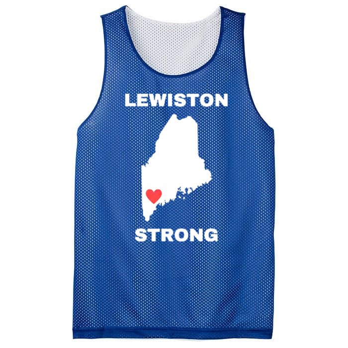 Lewiston Strong Mesh Reversible Basketball Jersey Tank