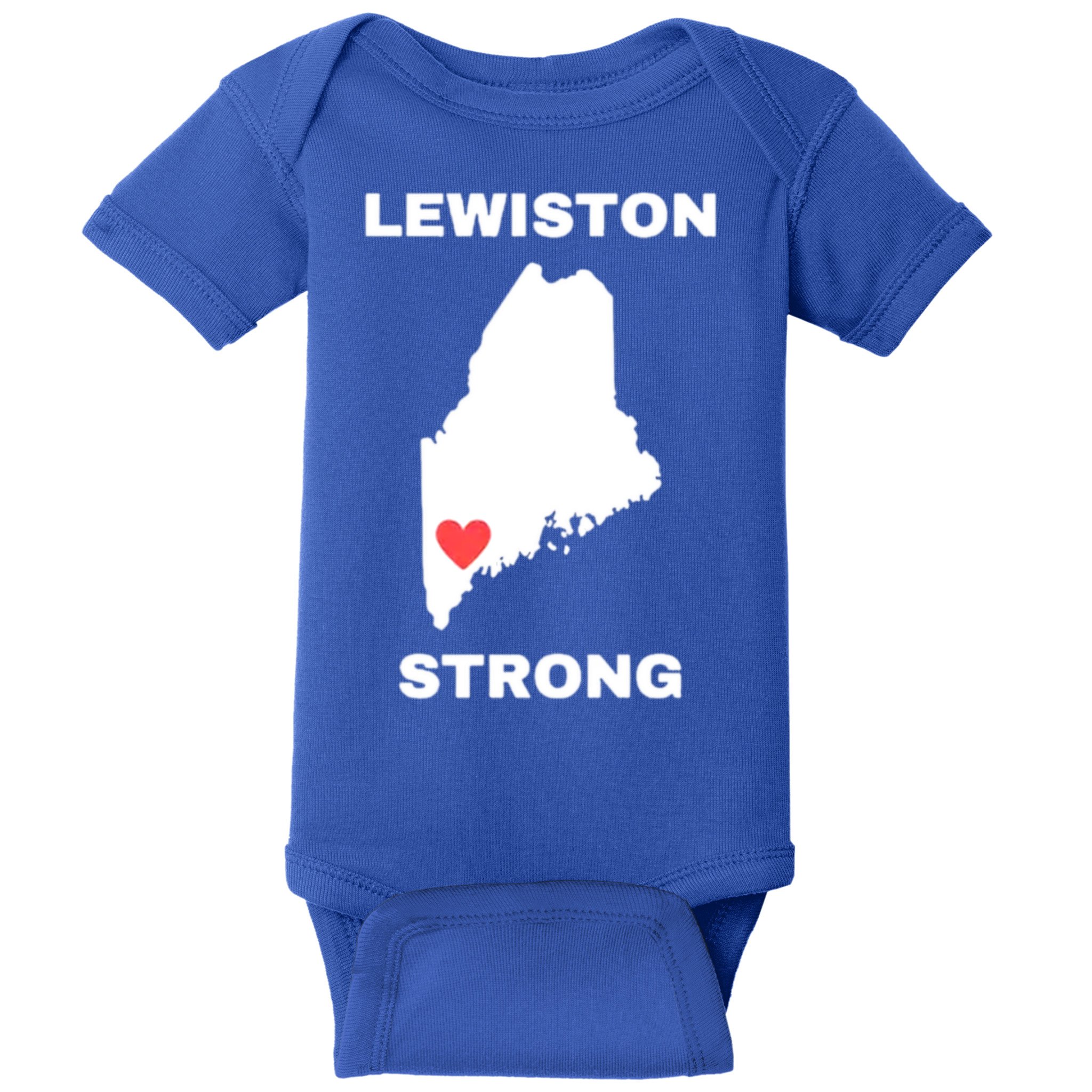 Lewiston Strong Baby Bodysuit