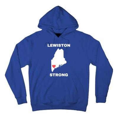 Lewiston Strong Tall Hoodie