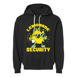 Lemonade Security Lemon Juice Boss Garment-Dyed Fleece Hoodie