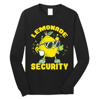 Lemonade Security Lemon Juice Boss Long Sleeve Shirt