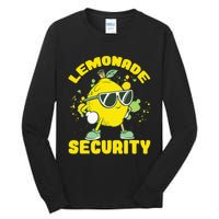 Lemonade Security Lemon Juice Boss Tall Long Sleeve T-Shirt