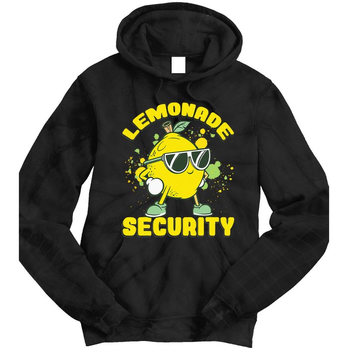 Lemonade Security Lemon Juice Boss Tie Dye Hoodie