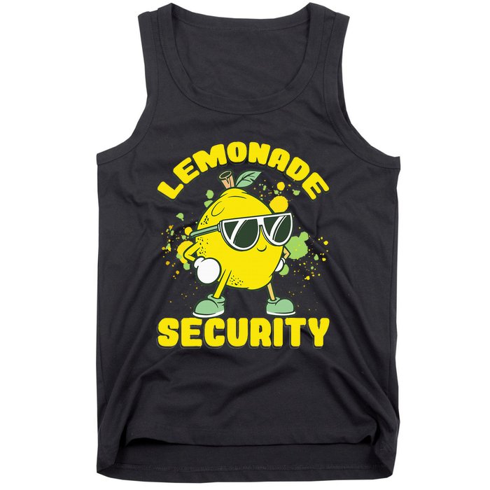 Lemonade Security Lemon Juice Boss Tank Top