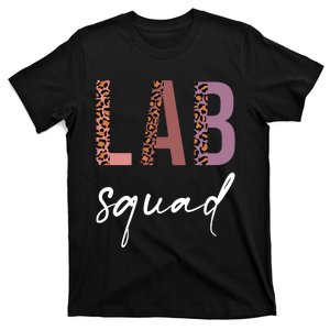 Lab Squad Leopard Lab Week Leopard Lab Squad Laboratory Squad T-Shirt