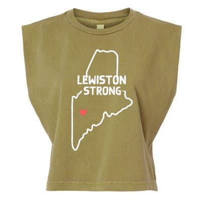 Lewiston Strong Garment-Dyed Women's Muscle Tee