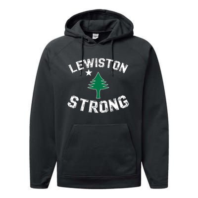 Lewiston Strong Lewiston Strong Performance Fleece Hoodie