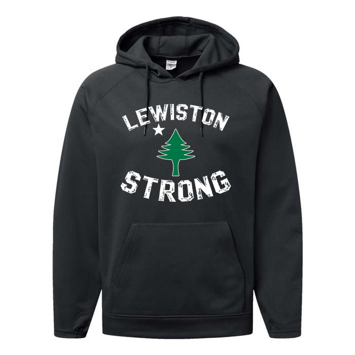 Lewiston Strong Lewiston Strong Performance Fleece Hoodie