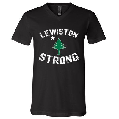 Lewiston Strong Lewiston Strong V-Neck T-Shirt